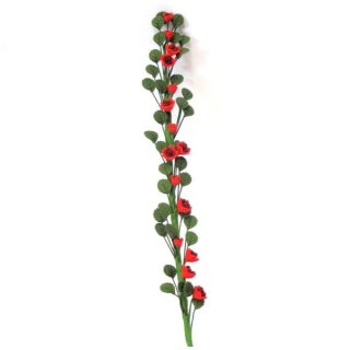 Rosenranke Kletterrosen rot