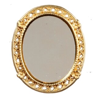 Spiegel gold oval