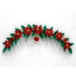 Weihnachtsstern Poinsettia Girlande