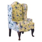 Sessel Lehnstuhl Deluxe Blumen