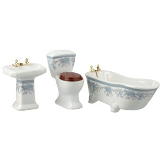 Badezimmer Set 3-teilig Floral