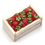 Kiste mit Erdbeeren