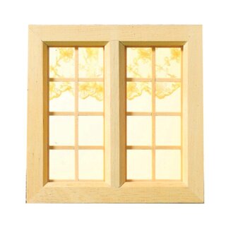 Fenster mit Acrylglas natur