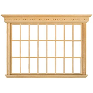 Großes Fenster mit Acrylglas natur