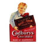 Werbeschild Cadbury Schokolade