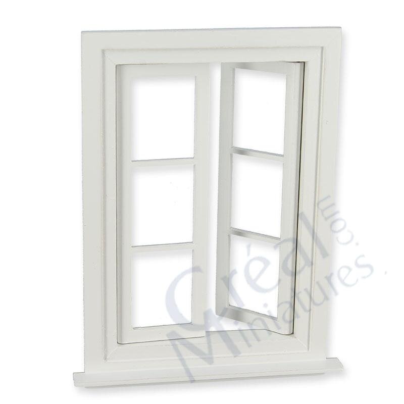 Melody Jane Puppenhaus Buntglas-Fensterblatt – 1:24 Maßstab, 297x210 Mm, Miniatur-Verglasung