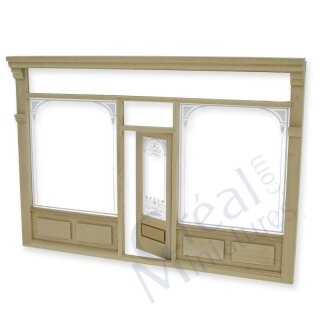 Schaufenster Ladenfront mit Acrylglas natur