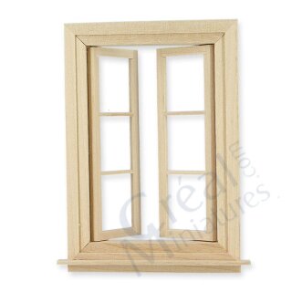 Fenster zum Öffnen mit Acrylglas natur
