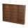 Regal Ladenregal 3-fach nussbaum