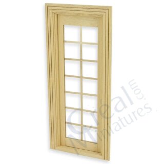 Tür mit Acrylglas natur