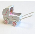 Puppenwagen mit Püppchen