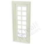 Tür mit Acrylglas weiß