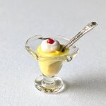 Eisbecher Dessert Vanilla