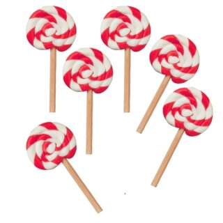 Große Lollies 6 Stück