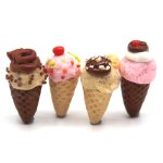Softeis Eistüte Eiswaffel 3 Stück