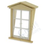 Dachgaube mit Acrylglas natur