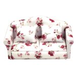 Sofa Rosen mit 2 Kissen