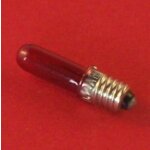 Flackerlampe Blinklampe E5,5 3,5 Volt rot