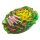 Salatplatte mit Wurststreifen
