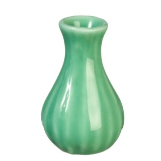 Vase Keramik grün