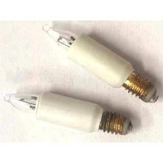 Schraubbirne Ersatzlampe Kerze E3 12 V