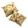 Kissen beige geblumt