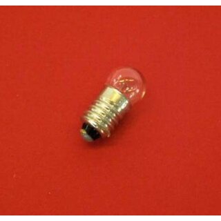 Ersatzlampe Schraubbirne E10 12 Volt klar
