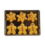 Lebkuchen auf Backblech