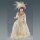 Püppchen Dame Kleid creme