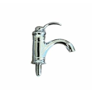Wasserhahn elegant silber