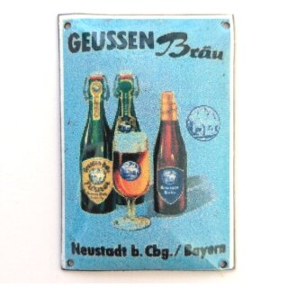 Werbeschild Brauerei