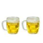Bierglas gefüllt 2 Stück