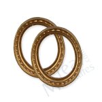 Bilderrahmen oval 2 Stück