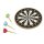 Dartscheibe und Pfeile