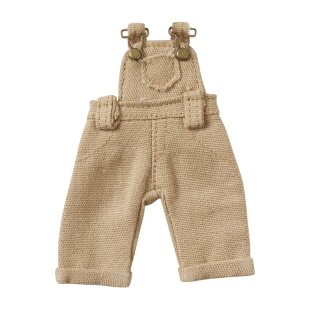 Latzhose beige