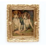 Gemälde Hunde