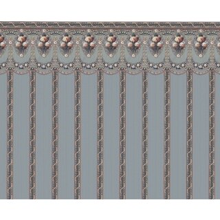 Tapete Hydrangea Garland Gothic Silver