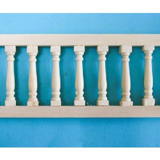 Geländer Balustrade natur