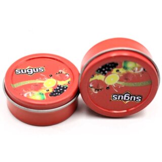 Blechdose Fruchtdrops leer