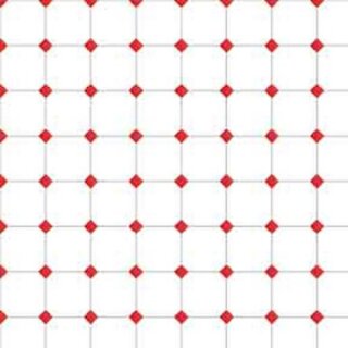 Fliesen weiß-rot geprägt 2. Wahl