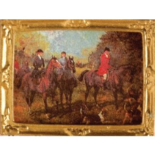 Gemälde Jagd