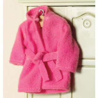 Bademantel pink