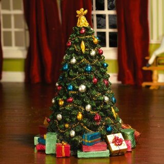 Dekorierter Weihnachtsbaum Resin