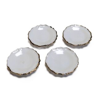 Tortenteller Porzellan 4 Stück