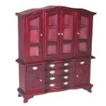 Wohnzimmer Schrank mahagoni