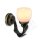 Wandlampe mit Blatt antik 12 V