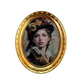 Bild Gemälde Porträt Dame