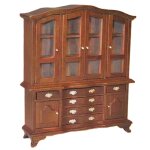 Wohnzimmer Schrank nussbaum