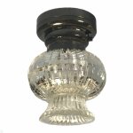 Deckenlampe Kristall LED mit Schalter