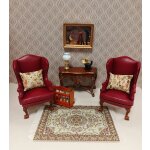 Sessel Lehnstuhl Ohrensessel Deluxe